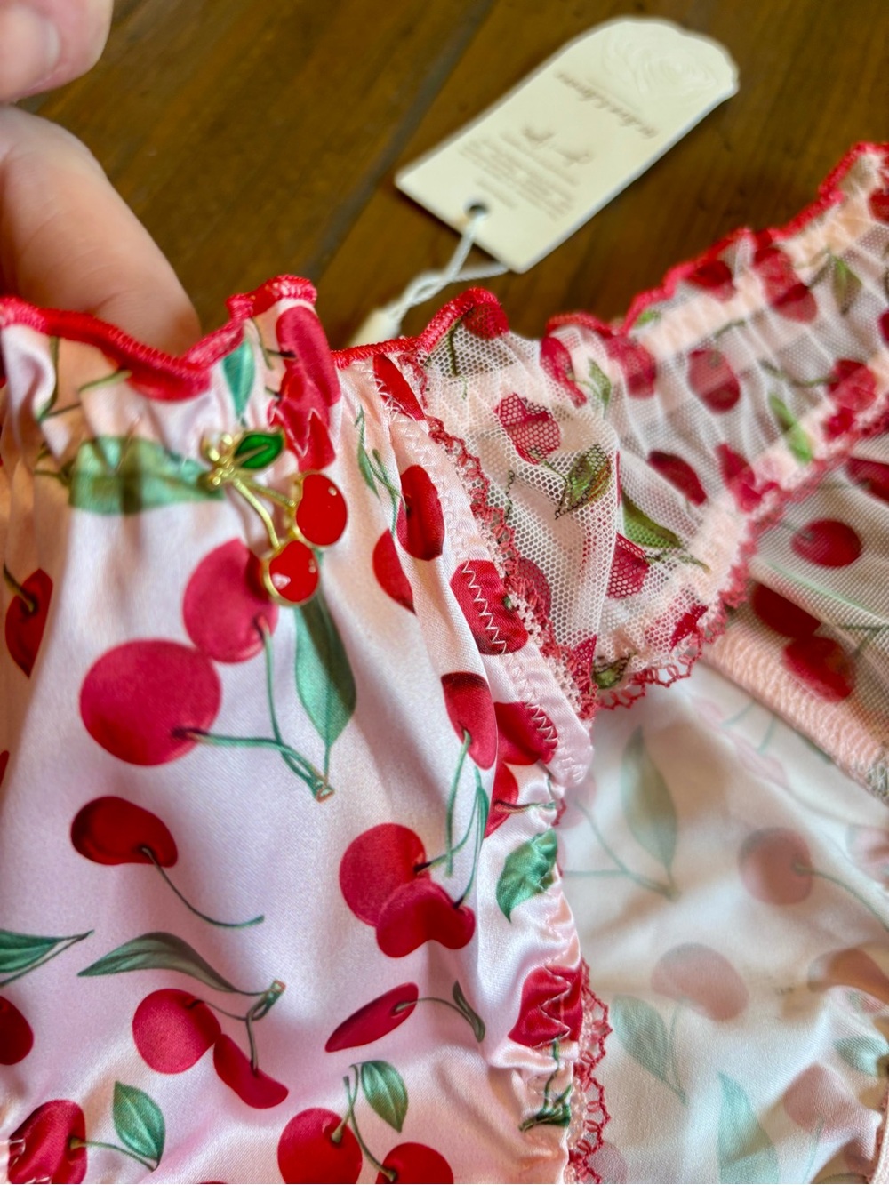 NWT for love and lemons cherries panties - Picture 3 of 10